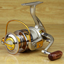 Load image into Gallery viewer, EF1000-7000 12BB 5.2:1 heavy metal rotatable Fishing Reels Fly Wheel For Fresh/ Salt Water