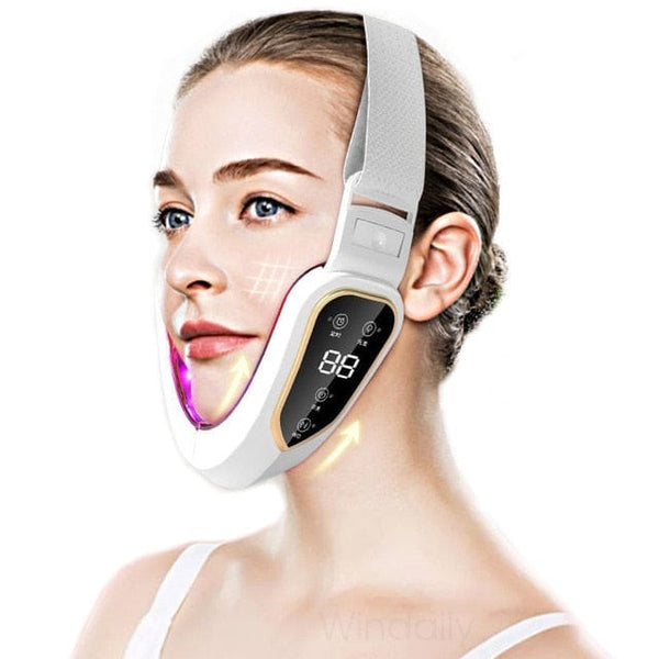 Facial Lifting Device LED Photon Therapy Double Chin V Face Shaped Cheek Lift