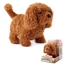 Load image into Gallery viewer, Soft Huggable Interact Simulation Plush Dog Walking Barking