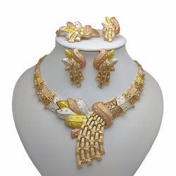 Fashion Jewelry Set Valentine Gift Gold Color