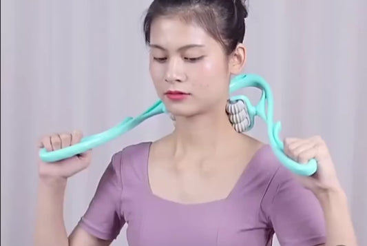 Multifunctional Six-wheel Neck Massager