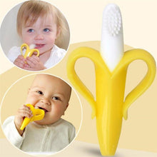 Load image into Gallery viewer, Baby Silicone Teether Training Toothbrush BPA