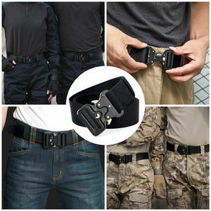 Casual Belts for Men Tactical Military Belt Adjustable Quick Release HEAVY DUTY