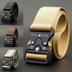 Casual Belts for Men Tactical Military Belt Adjustable Quick Release HEAVY DUTY