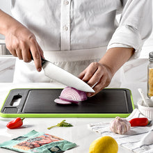 Load image into Gallery viewer, Multi Function Defrosting Double-sided Cutting Board