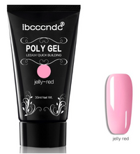 Load image into Gallery viewer, 30ML Polygel Nail Acrylic Poly Gel Pink White Clear Crystal