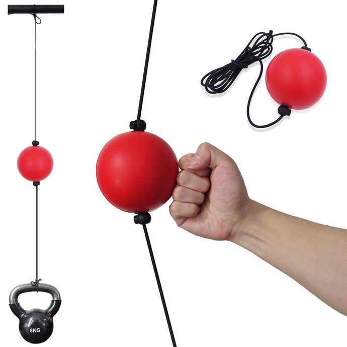 Workout Home Gym Equipment Boxing Reflex Ball PU Quick Punching Ball