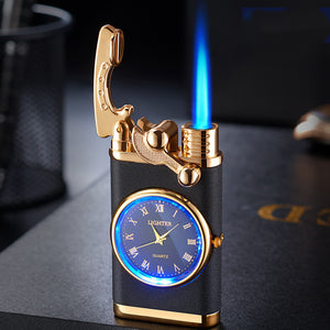 Lighter With Magical Electric Watch