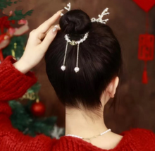 Load image into Gallery viewer, Unique Christmas Hair Accessories Hairband Elk