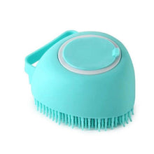 Load image into Gallery viewer, Massage Silicone Brush Glove Bathroom Puppy Dog Cat Bath Accessories