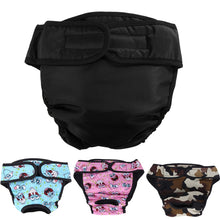 Load image into Gallery viewer, Dog Physiological Pants Diaper  Sanitary Washable Panties XS-XXL