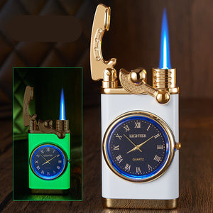 Lighter With Magical Electric Watch