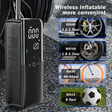 Load image into Gallery viewer, Portable Inflator Pump Air Compressor