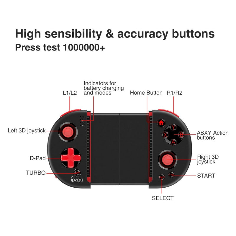 Extendable Phone Joystick Gamepad Controller Bluetooth - MomProStore 