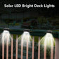 4X Solar LED Deck Bright Light Outdoor Garden Path lighting