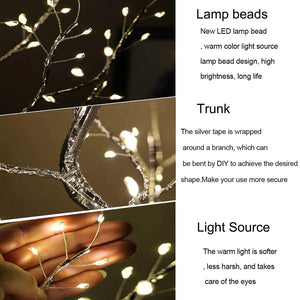 Led Fairy Light Tree Touch Light