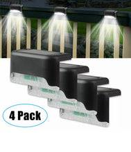 Load image into Gallery viewer, 4X Solar LED Deck Bright Light Outdoor Garden Path lighting