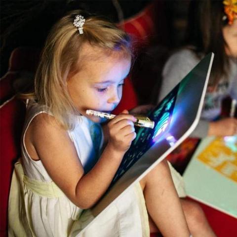 A3 Big Light Luminous Drawing Board for Kids - MomProStore 