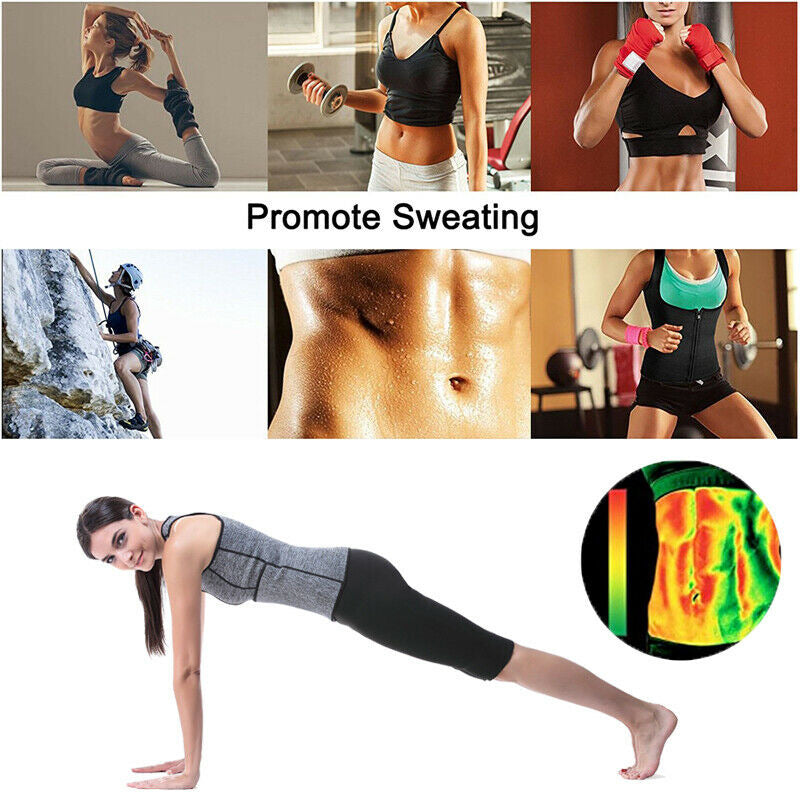 Waist Trainer Vest Gym Slimming Adjustable Sauna Sweat Belt Body Shaper