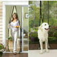 Magnetic Mesh screen door self sealing