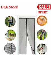 Load image into Gallery viewer, Magnetic Mesh screen door self sealing