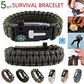 Multi-function Paracord Survival Braided Bracelet