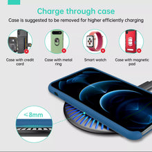 Load image into Gallery viewer, For iPhone 12 Pro Max SE 2020 11 XR XS 8+ Qi Wireless Fast Charger Charging Pad