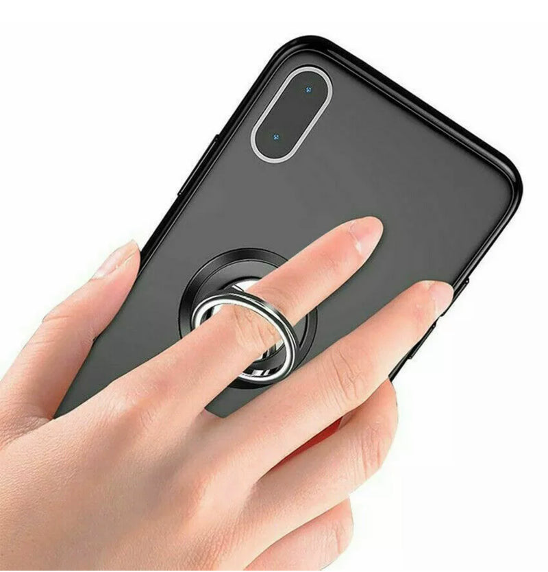 Finger Ring Holder Stand Grip 360° Rotating For Cell Phone Car Magnetic Mount