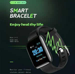 Bluetooth Smart Watch Heart Rate Fitness Activity Tracker