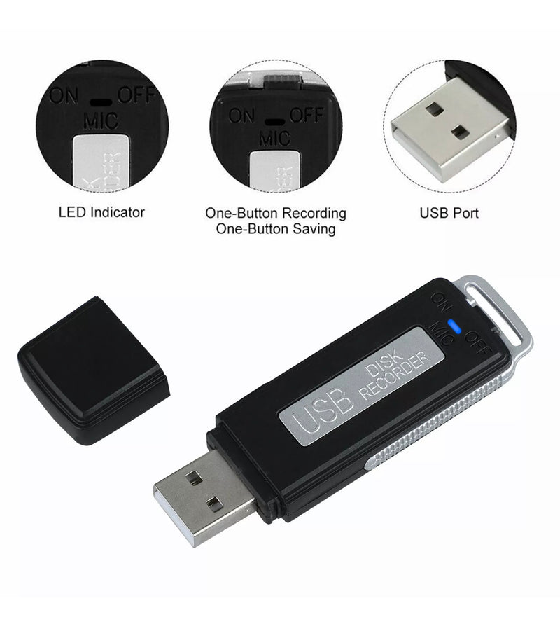 Hidden Mini Digital USB Voice Recorder