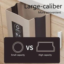 Load image into Gallery viewer, Creative Wall Mounted Foldable Hanging Trash Cabinet Door Waste Bin