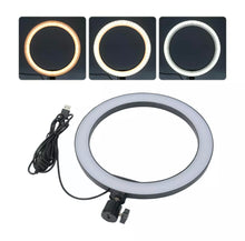 Load image into Gallery viewer, 10&quot; LED Ring Light with Tripod Stand &amp; Phone Holder