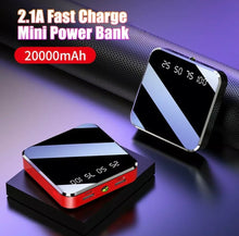 Load image into Gallery viewer, 20000mAh Dual USB Ultra Thin Portable Power Bank