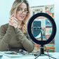 10" LED Ring Light with Tripod Stand & Phone Holder