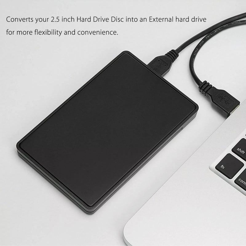 External Portable Hard Disk CASE USB 3.0 2TB SATA SSD Desktop Mobile