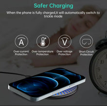 Load image into Gallery viewer, For iPhone 12 Pro Max SE 2020 11 XR XS 8+ Qi Wireless Fast Charger Charging Pad