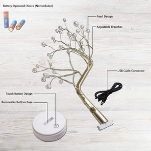 Led Fairy Light Tree Touch Light