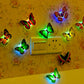 10X Led Butterfly Wall Decorations