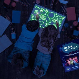 A3 Big Light Luminous Drawing Board for Kids - MomProStore 