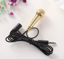 Load image into Gallery viewer, Portable 3.5mm Stereo Studio Mic KTV Karaoke Mini Microphone For Cell Phone