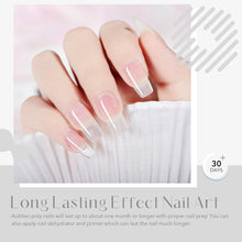 Load image into Gallery viewer, 60ML UV Poly Nail Building Gel Kits Extension Acrylic Nails Art Natural PolyGel