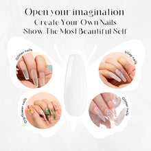 Load image into Gallery viewer, 60ML UV Poly Nail Building Gel Kits Extension Acrylic Nails Art Natural PolyGel