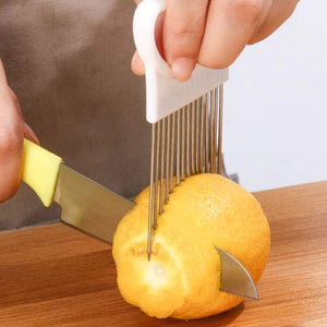 2x Easy Onion Holder Slicer