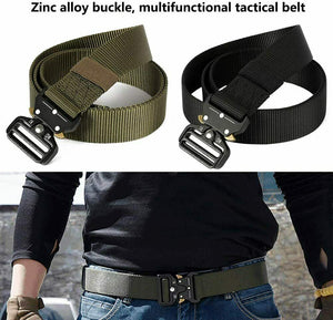 Casual Belts for Men Tactical Military Belt Adjustable Quick Release HEAVY DUTY