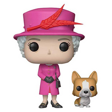 Load image into Gallery viewer, Queen Elizabeth II And Corgi Doll Kirky UK Queen of England