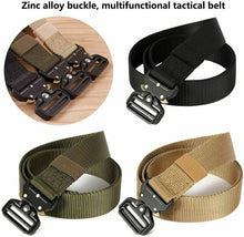 Load image into Gallery viewer, Casual Belts for Men Tactical Military Belt Adjustable Quick Release HEAVY DUTY