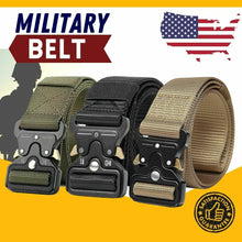 Load image into Gallery viewer, Casual Belts for Men Tactical Military Belt Adjustable Quick Release HEAVY DUTY