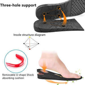 Men Women Invisible Height Increase Insoles