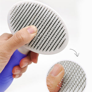 Pet Hair Grooming Massage Deshedding Self Cleaning Brush