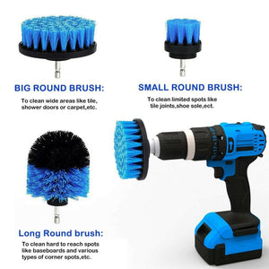 5PCS Drill Brush Set Power Scrubber Drill Attachments